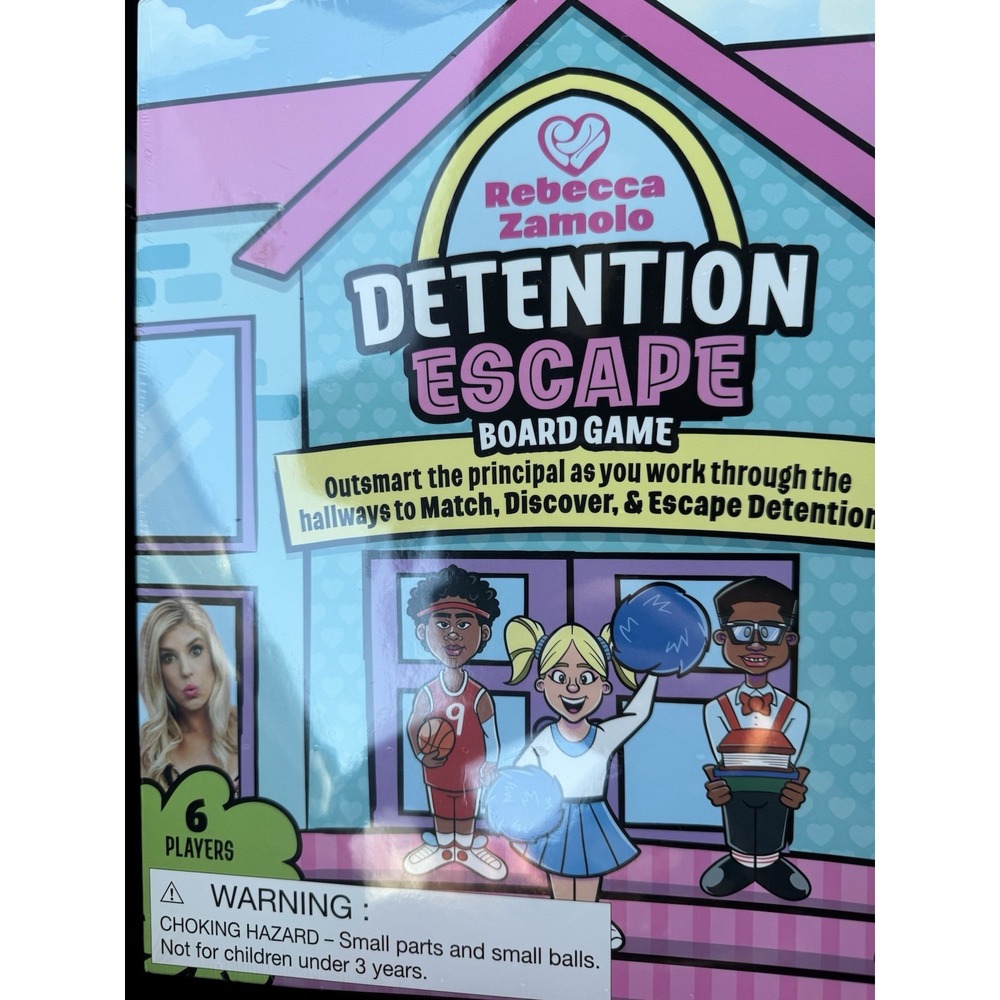 Rebecca Zamolo Detection Escape Board Game NEW SEALED